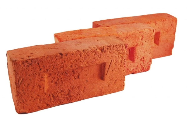 Cegła Postarzana Czerwona 25x12x6,5cm